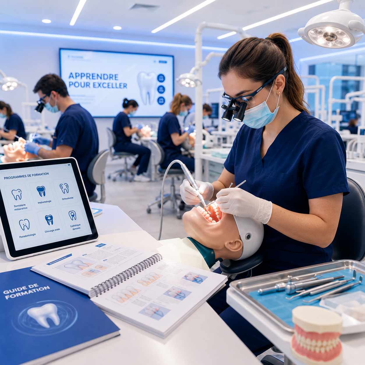 Session de formation pratique DentalBoost