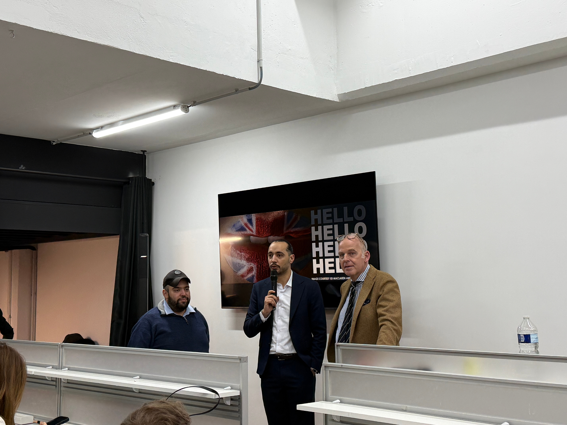 Présentation lors d'une formation DentalBoost